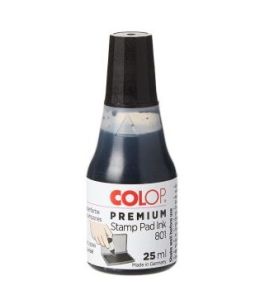 COLOP 801 Stamp Ink, 25ml, Black