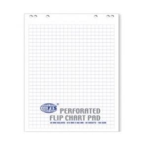 Squared Flipchart Paper 585X810mm, White, 20 Sheets/Pad