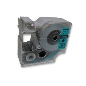 Dymo 53720, D1 Tape, 24mm x 7m, White on Transparent