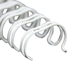 Fellowes 3:1 (34 Loops) Binding Wire 10MM BX/100 White