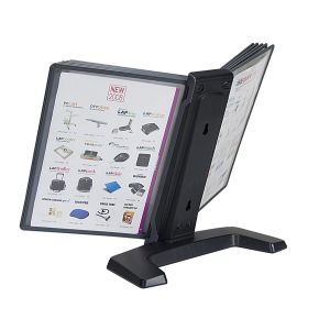 Aidata FDS005 Desktop Reference Organizer (10 Panels)