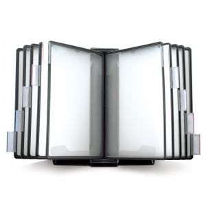 Aidata FDS005 Desktop Reference Organizer (10 Panels)