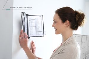 Aidata FDS006 Flip & Find Wall Mount 10 Display Panels