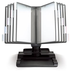 Aidata FDS007 Flip & Find Display Reference Organizer (10 Panels)