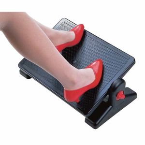Aidata FR002 Ergo Adjustable Footrest Black