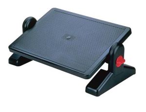 Aidata FR002 Ergo Adjustable Footrest Black
