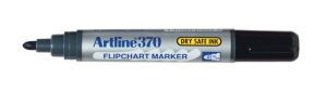 Artline 370 Flipchart Marker Bullet PK/12 Black