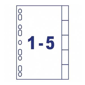 Avery 01810061 IndexMaker Dividers, 5 Tabs with Clear Tab Labels