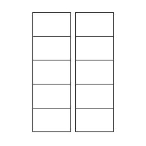 Avery C32026-25 Heavyweight Satin Business Cards Pack of 250 Cards 