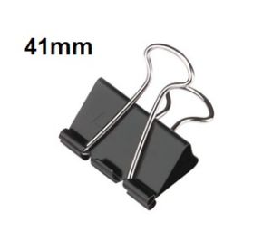 Binder Clips, 41mm 100 sheets Capacity Pack/12