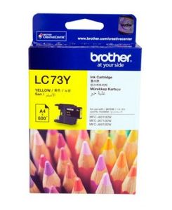 Brother LC73Y Yellow Ink Cartridge 