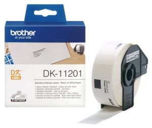 Brother DK-11201 - 29mm x 90mm Standard Address Labels [400/Roll]