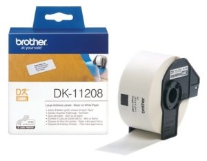 Brother DK-11208 - 38mm x 90mm Large Address Labels [400/Roll]
