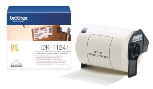 Brother DK-11241 - 102mm x 152mm Large Shipping Labels, Pre-Cut [200 rolls]
