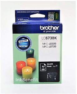 Brother LC673 Black Ink Cartridge - MFC-J2320, MFC-J2720