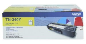 Brother TN-340Y Yellow Toner Cartridge 