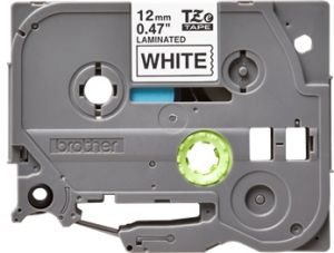 Brother TZ-231 P-touch® Label Tape, 12mm, (1/2"), Black on White