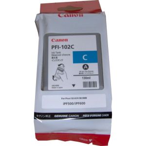 Canon PFI-102C Cyan Ink Cartridge