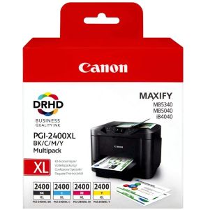 Canon PGI-2400XL BK/C/M/Y Ink Cartridge Multipack