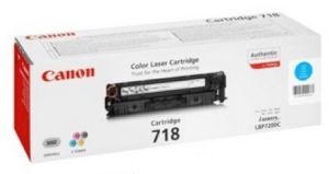 Canon 718 Cyan Toner Cartridge