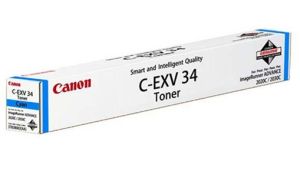 Canon C-EXV 34 Cyan Toner Cartridge for iR ADV C2020, C2030
