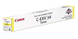 Canon C-EXV 34 Yellow Toner Cartridge for iR ADV C2020, C2030