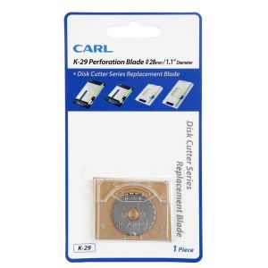 Carl K-29 Perforate Cut Blade for 210N / 230N / 250