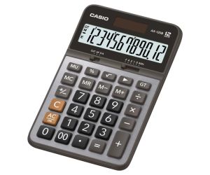 Casio AX-120B, 12 Digits Compact Calculator 