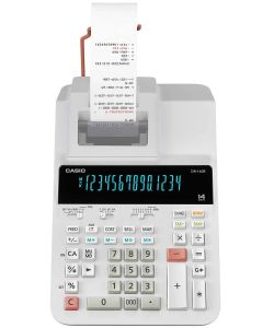 Casio DR-140R 14 Digit Printing Calculator White 