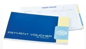 FIS Payment Voucher Book, 21X12CM, 50 Sheets [FSCLPVB]