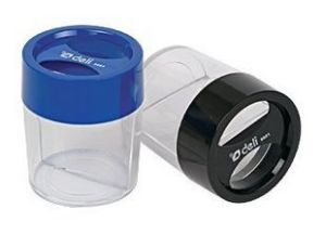 Magnetic Clip Dispenser, Round, Assorted Colors 