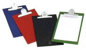 PVC Heavy Duty Jumbo Clipboard, Metal Lever, Asst Colors, A4 Size