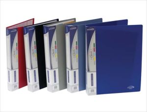 Clear Display Book, A4 Size, 20 Pockets, Assorted Colors 