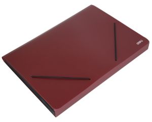 Deli E5558 Elastic Expanding File, A4, 12 Pocket, Assorted