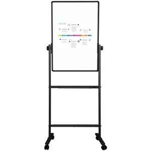 Deli 7881 Double Sided Magnetic Whiteboard 60X90CM With Stand