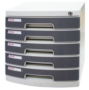 Deli 5 Drawer Cabinet, With Front Lock, (Ref: 8855)