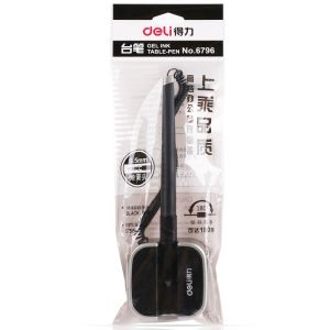 Deli 6796 Gel Ink Counter Pen, Black Ink