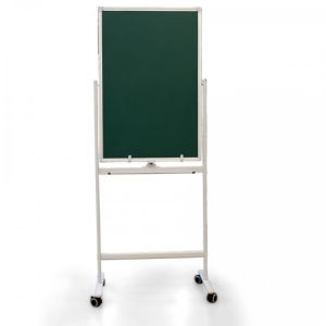Deli E7893 2-SIDED MAGNETIC EASEL WHITEBOARD CHALK BOARD 600 X 900MM 