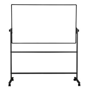 Deli 7883 Revolving Double Sided Magnetic Whiteboard 90X150cm