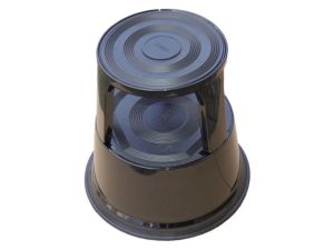 DESQ Metal Roll Step Stool Height 43cm 150kg Capacity Black