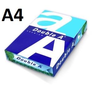 Double A Premium Copy Paper, White, A4 , 80 gsm, 500 Sheets/Ream 