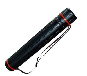 Artmate Plastic Drawing Tube Ø 8cm x 64cm - 108cm Black [JIGNCD-936]