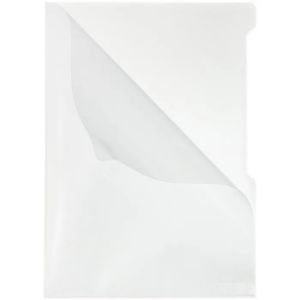 Durable 2337-19 Cut Flash Folder A4, Orange Peel Transparent PK/100