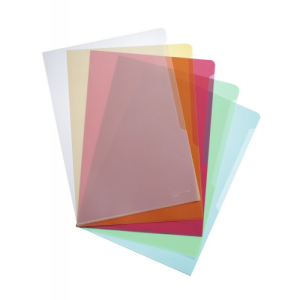 Durable 2339 Transparent Folder A4 Color PK/50