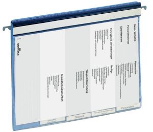 Durable 2555-06 Personnel Folder A4 Blue 5-Part