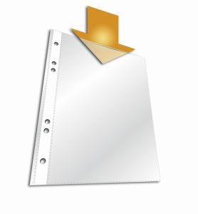 Durable 2650 Punched Pockets, Semi-Clear, A5, [Bag of 25]