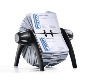 Durable VISIFIX® FLIP 2417 Rotary Business Card Holder
