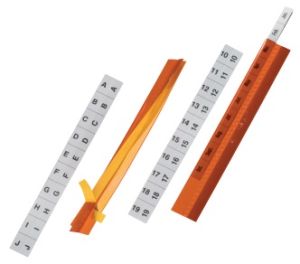 Durable 8402 TABFIX® 200MM 2 Lines Printable Tabs Bag/5 