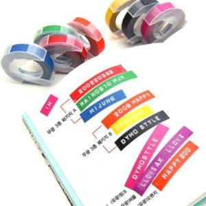 Dymo 3D Embossing Tape 9mm x 3m Blue