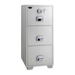 Eagle SF-680 - 3EKX 3 Drawer Fire Resistant Filing Cabinet 1 Key + Electronic Lock